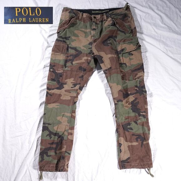 Polo by Ralph Lauren Other - Polo Ralph Lauren Camo Cargo Pants Utility Military Mens 34x30